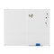 Emma and Oliver Xander Dry Erase Board for Wall with Aluminum Whiteboard Frame and Removable Marker Tray, 3 Markers, 1 Eraser, 6 Magnets Included
